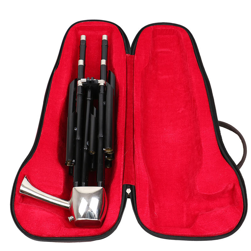 樂府詩(YUEFUSHI) 樂府詩笙盒樂器配件手提斜挎防水無紡布樂器包 17簧黑色笙盒